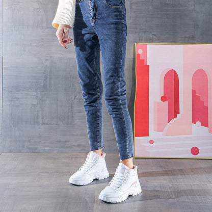 Damen High- Sneaker Warme Innensohle