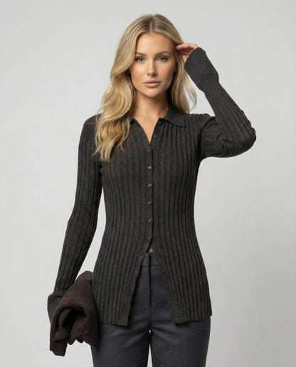 Damen Strickpullover Weiche Wolle Dicke Qualität - Norvielle