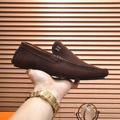Herren Mokassin Wildleder Elegantes Design