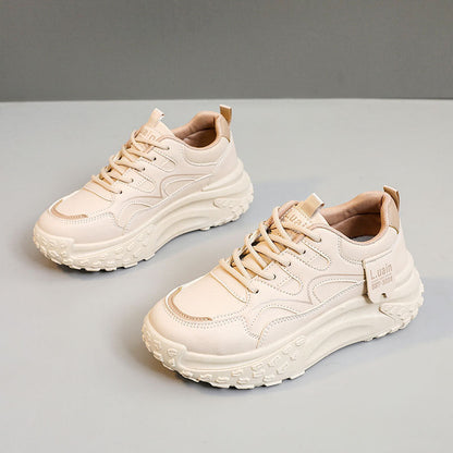 Damen Chunky Sneaker Bequem Rutschfest