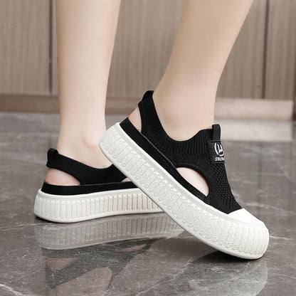 Damen Slipper Atmungsaktiv Rutschfest Elastisch Sommer
