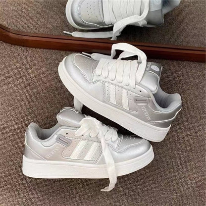 Damen Sneaker Bequem Sport Schuhe