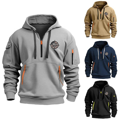 Herren Fleecejacke Warm Isoliert - Norvielle