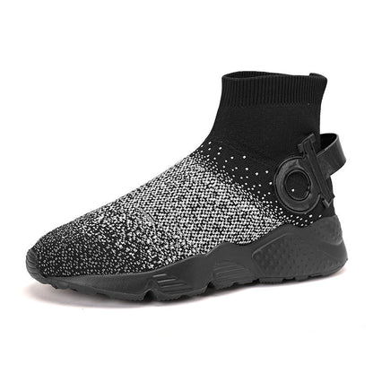 Damen Sportsocken Atmungsaktiv Rutschfest Sockensneaker