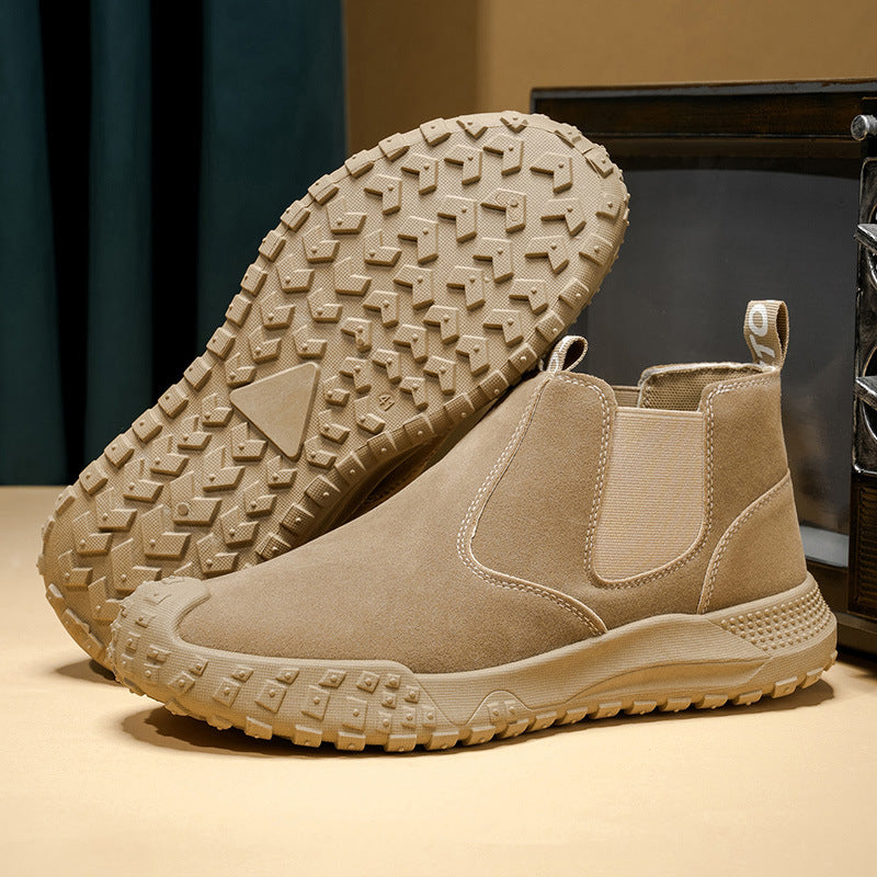 Damen Chelsea Stiefel Rutschfest Flexibel