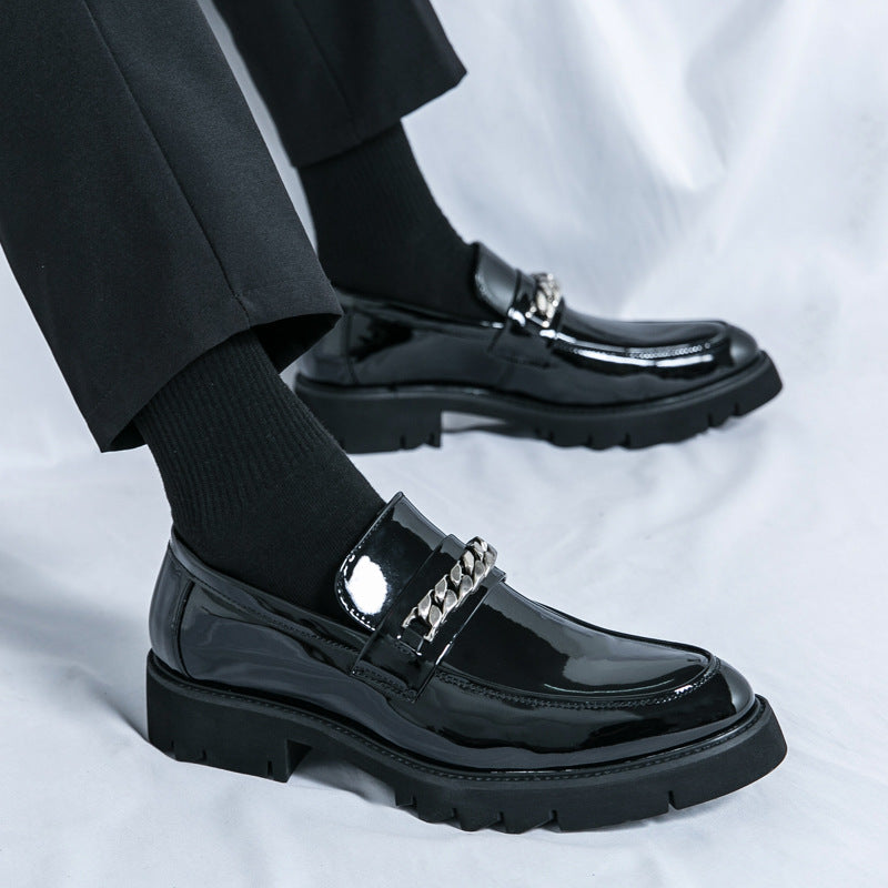Damen Mokassins Stilvolle Schuhe mit Ketten-Detail Elegante Optik - Norvielle