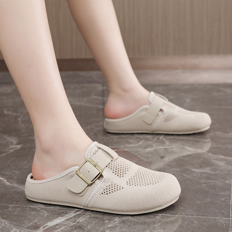 Damen Clogs Atmungsaktives Material Verstellbar Ergonomisch