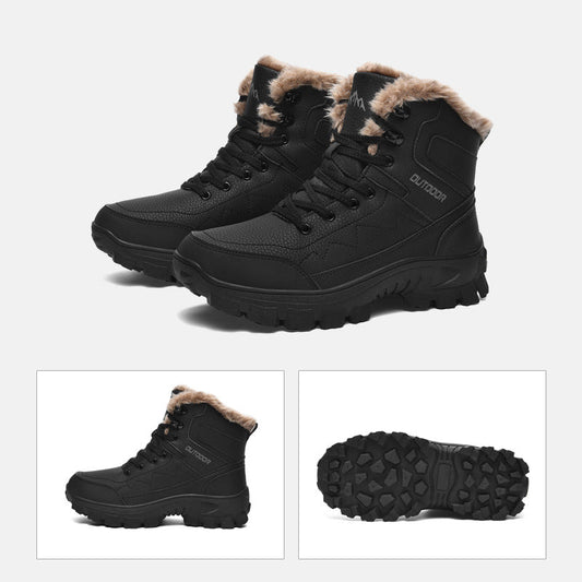 Damen Wanderschuhe Winter Warm Isoliert Wasserfest - Norvielle