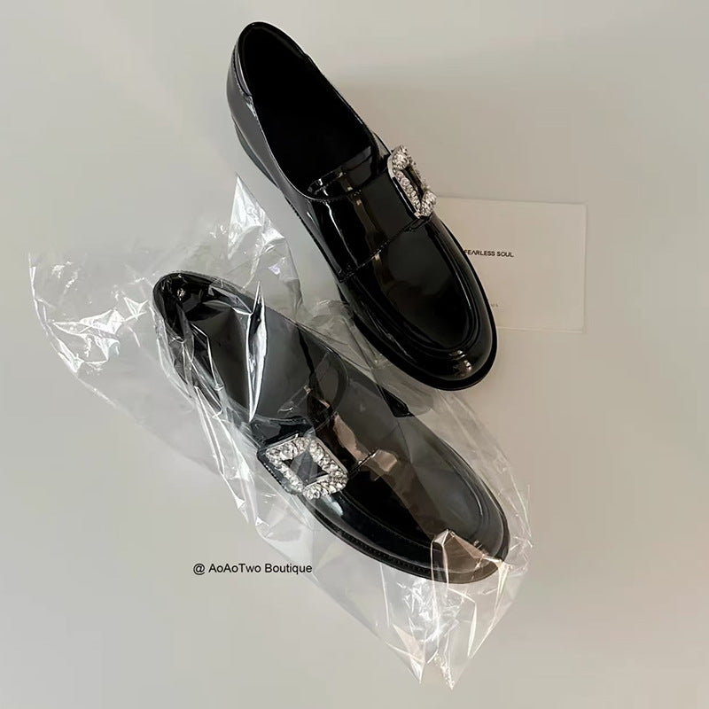 Damen Schnürschuhe Glitzernd mit Schmuck