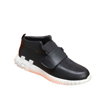 Damen Sneaker Sportlich Slip-On Breite Passform