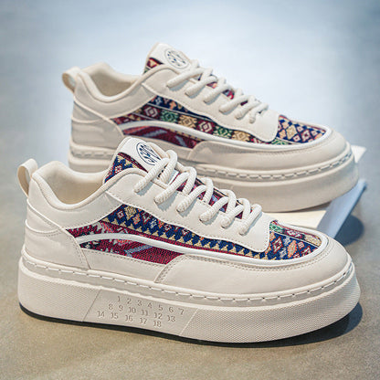 Damen Plateau Sneaker Bequem