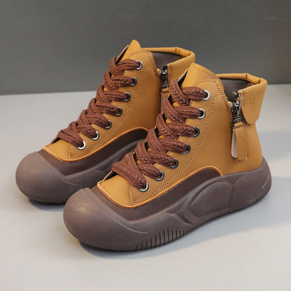 Damen Hochsneaker Robust Reißverschluss