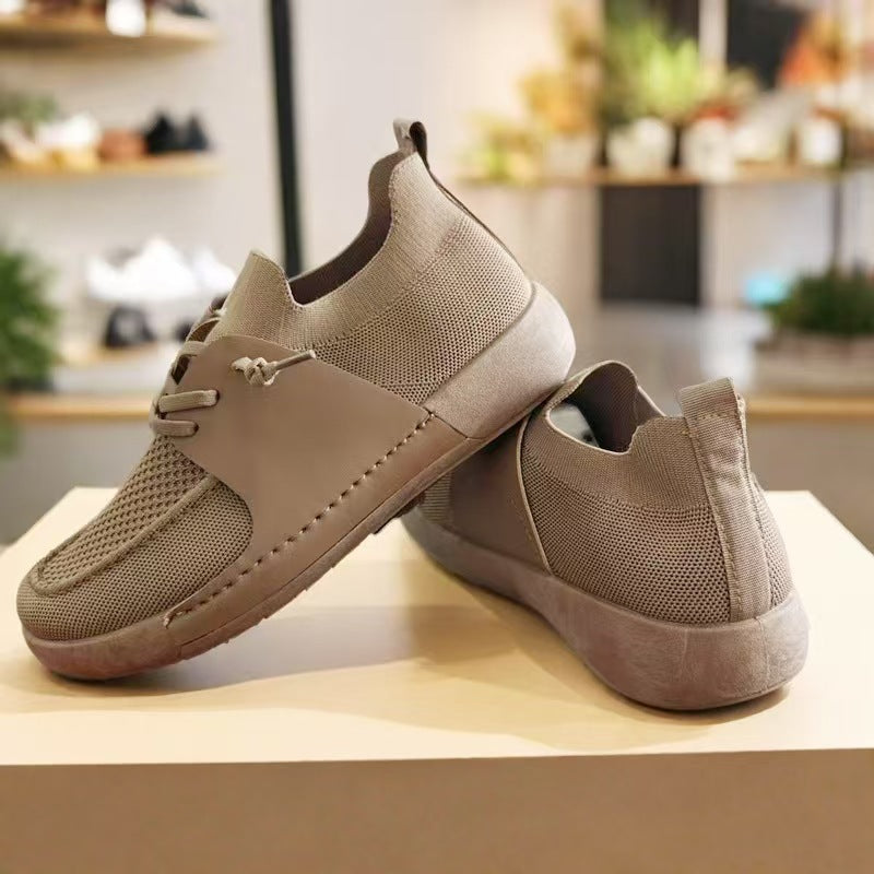 Damen Sneaker Atmungsaktiv Elastisch KomfortSchuhe