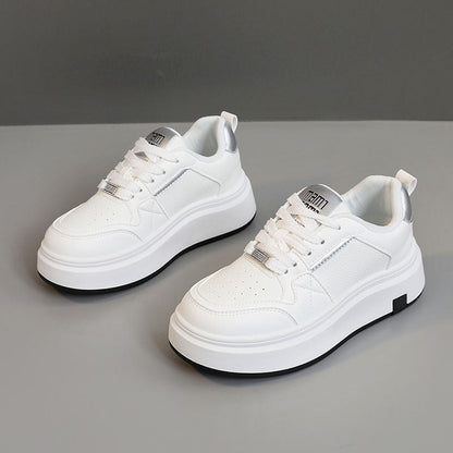 Damen Plateau Sneaker Komfortabel Modisch