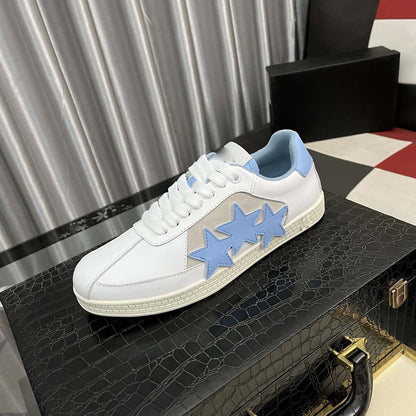 Damen Sneaker mit Sternen Applikation