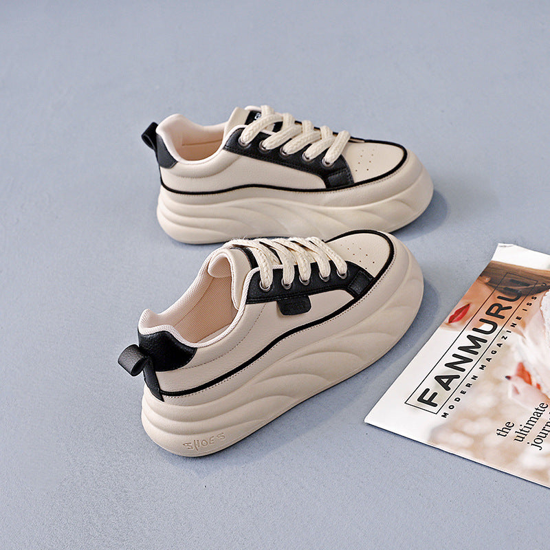 Damen Sneaker Bequem Atmungsaktiv Chunky