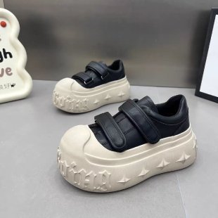 Damen Sneaker Veloursleder Klettverschluss