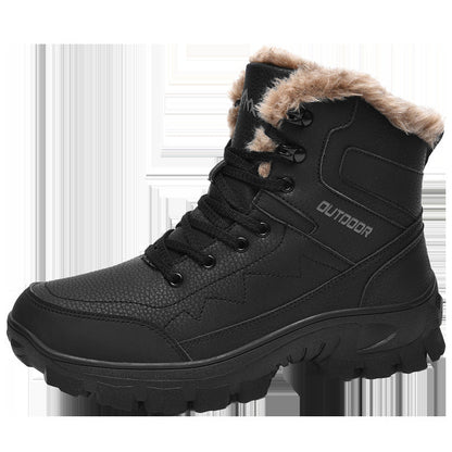Damen Wanderschuhe Winter Warm Isoliert Wasserfest