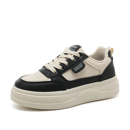 Damen Plateau Sneaker Modern Komfortsohle