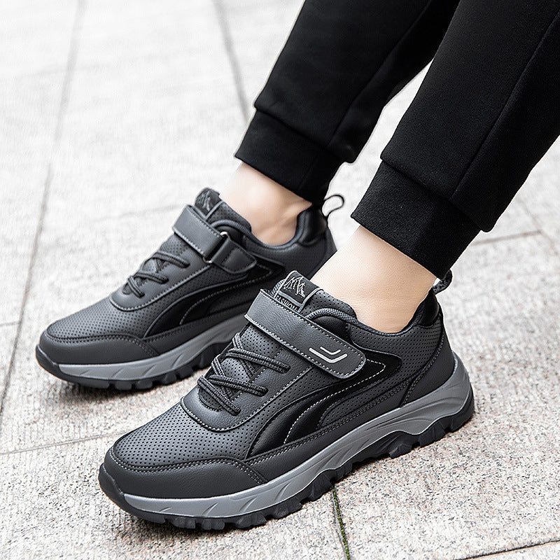 Damen Sneaker Sportlich Atmungsaktives Mesh Velcro Schuhe