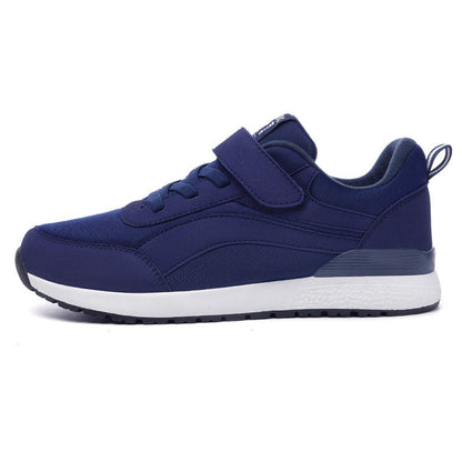 Damen Sneaker Sportlich Klettverschluss Weich