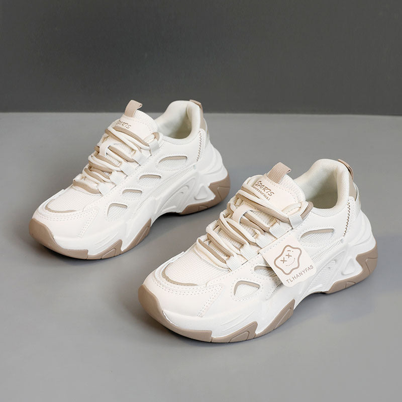 Damen Sneaker Atmungsaktives Mesh Komfort-Sohle