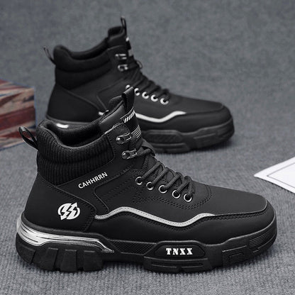 Damen Sportstiefel Leder