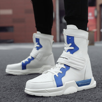 Damen Sneaker Hoch Bequem Verstellbar