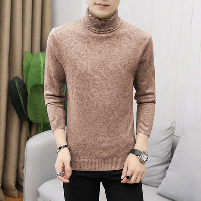 Herren Rollkragenpullover Merinowolle Elegantes Design