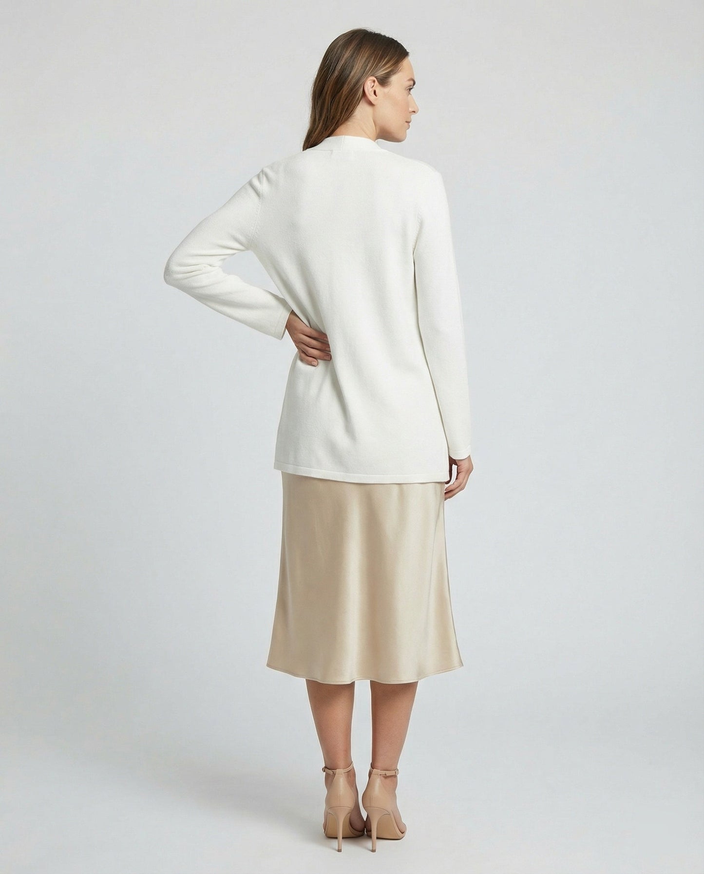 Damen Strickjacke Leicht Oversize Cardigan Sommer