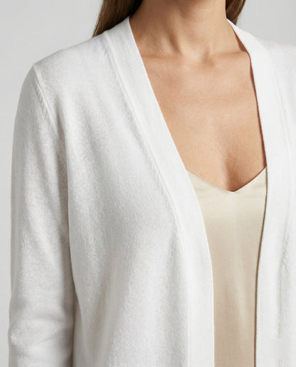 Damen Strickjacke Leicht Oversize Cardigan Sommer