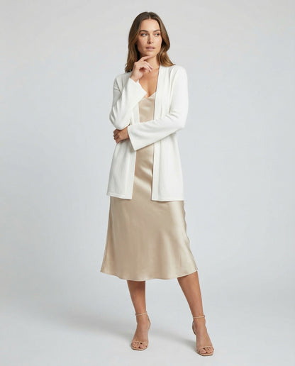 Damen Strickjacke Leicht Oversize Cardigan Sommer - Norvielle
