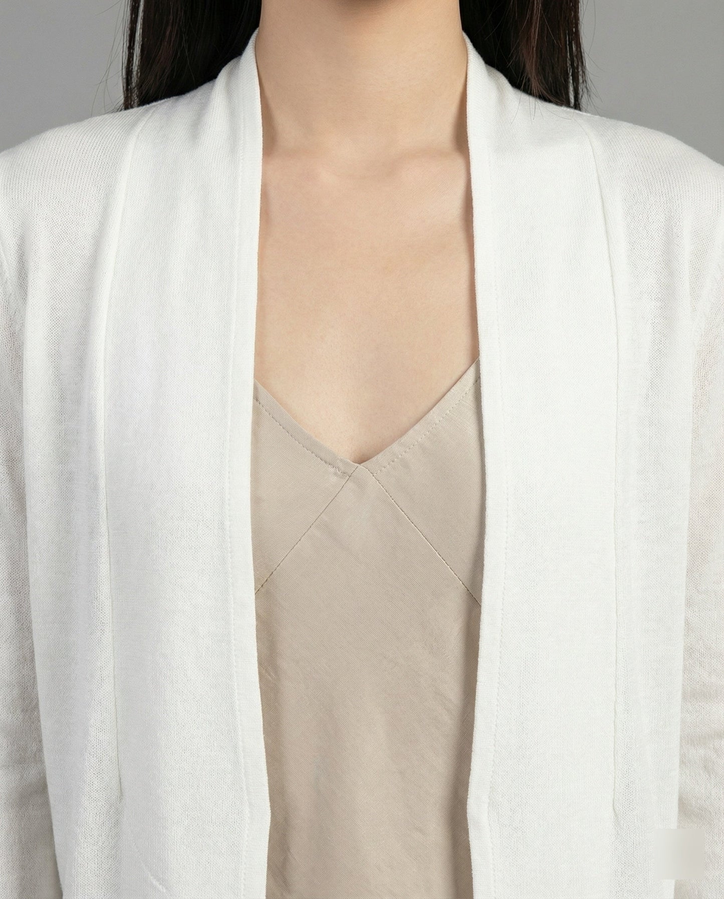 Damen Cardigan Dünne Strickjacke Oversize Sommer