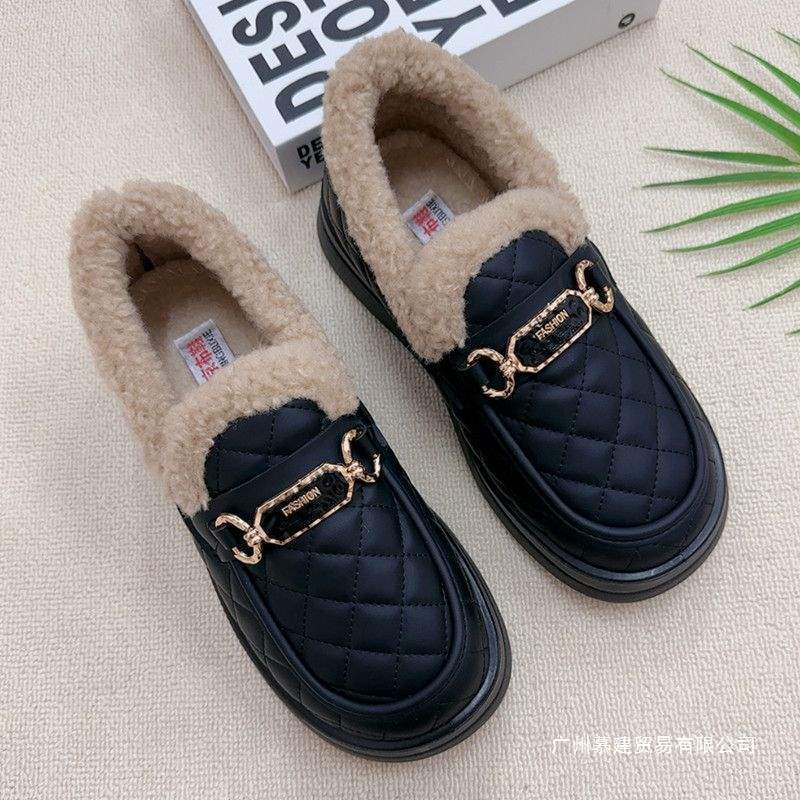 Damen Slipper Warm Weich Komfort Design