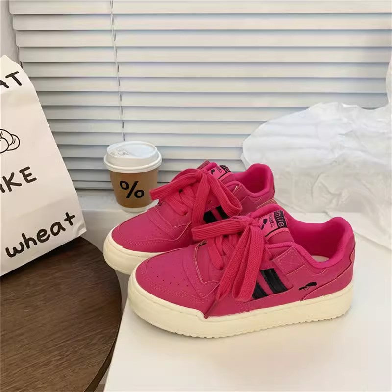 Damen Sneaker Sportlich Bequem Schnellschnürsystem