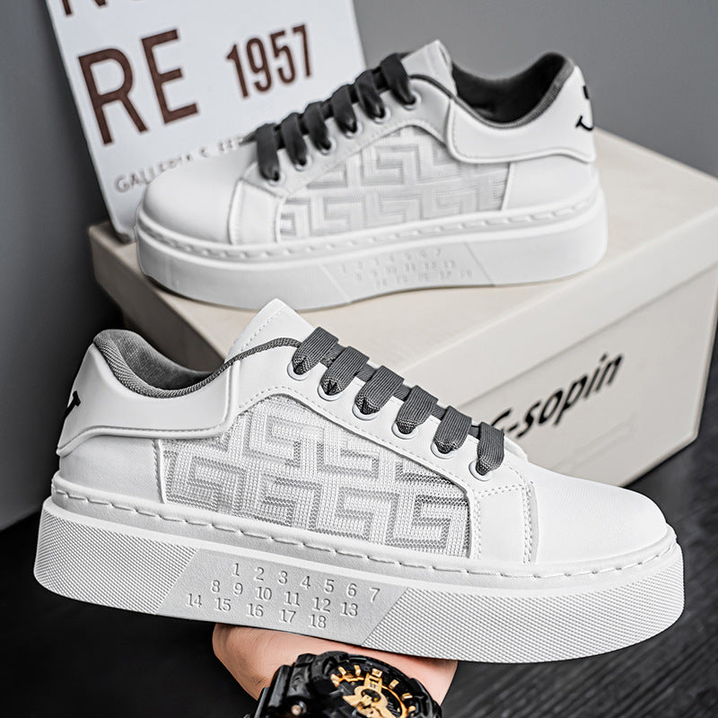 Damen Plateau Sneaker Atmungsaktiv Höher Modisch
