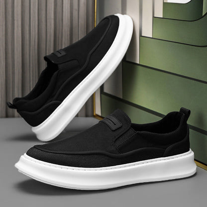 Damen Slip-On Sneaker Bequem Modern Schwarz - Norvielle
