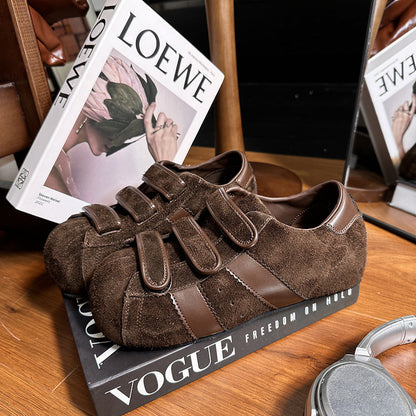 Damen Clogs Sportlich Bequem Klettverschluss