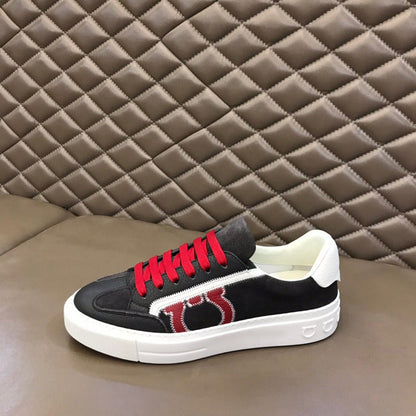Damen Sneaker Sportlich Logo-Design Rutschfeste Sohle