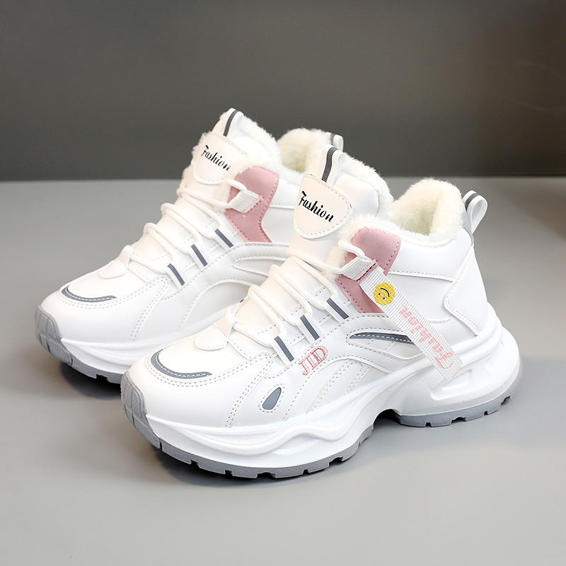 Damen Winter-Sneaker Gefüttert Rutschfest Atmungsaktiv