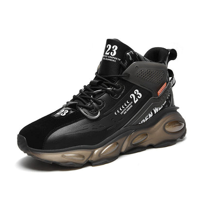 Damen High- Sneaker Sportlich Stabil Weite Passform