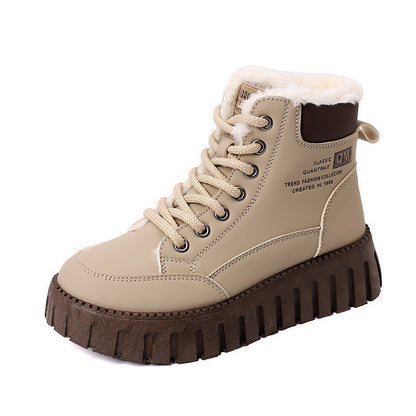 Damen Winterstiefel Sportlich Warm Rutschfest