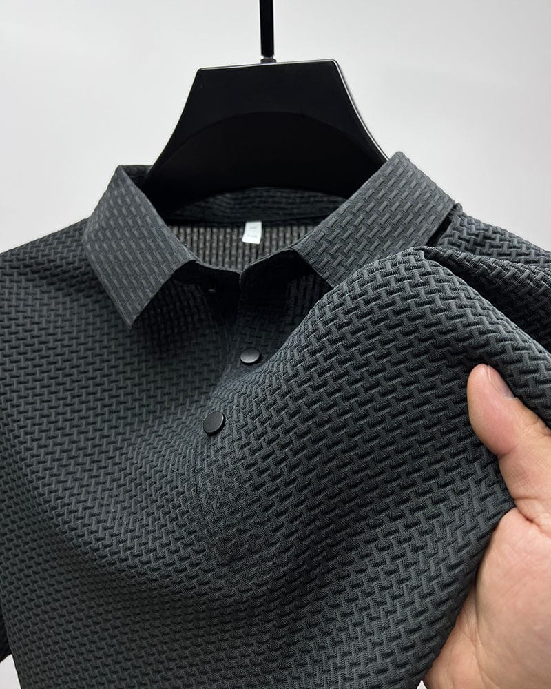 Herren Poloshirt Atmungsaktives Mesh Qualität - Norvielle
