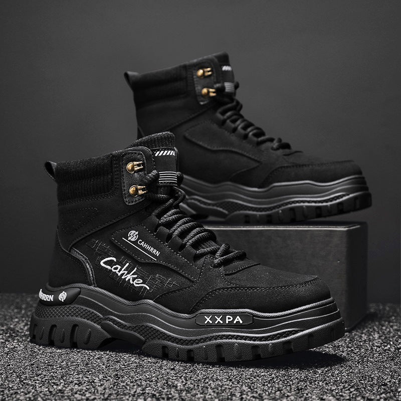 Damen High- Stiefel Robust Wasserdicht Gepolstert