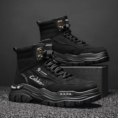 Damen High- Stiefel Robust Wasserdicht Gepolstert