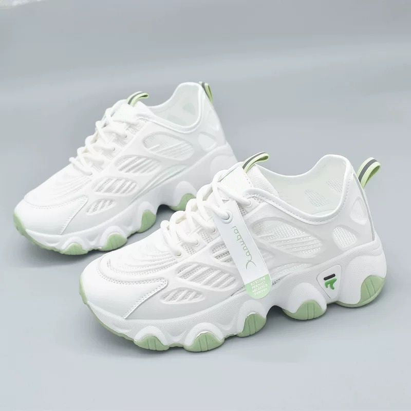 Damen Sneaker Leichtes Mesh Obermaterial Weich