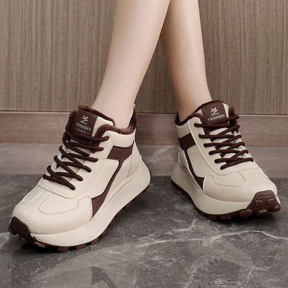 Damen High- Sneaker Weich Bequem