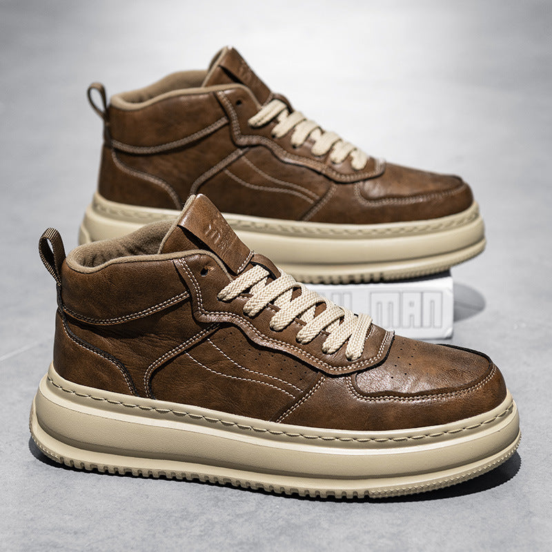 Herren High- Sneaker Weiches Innenfutter Stabile Sohle