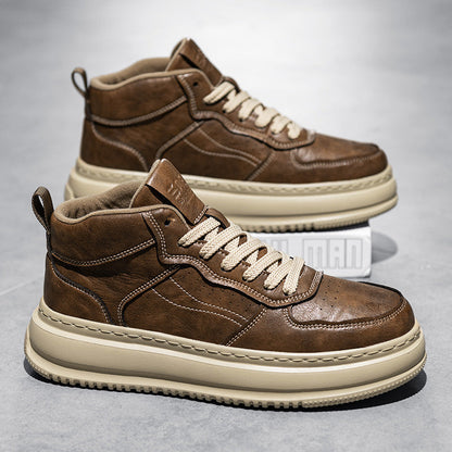 Herren High- Sneaker Weiches Innenfutter Stabile Sohle