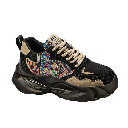 Damen Laufschuhe Sportlich Ethno Muster